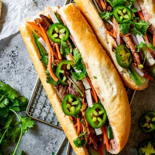 Charbroiled Pork Banh Mi