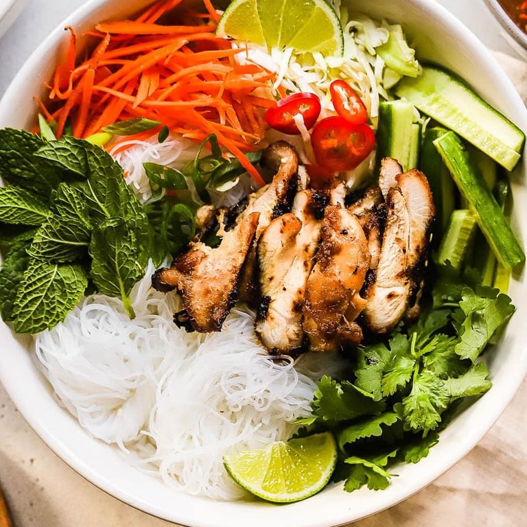Savor our vermicelli bowls