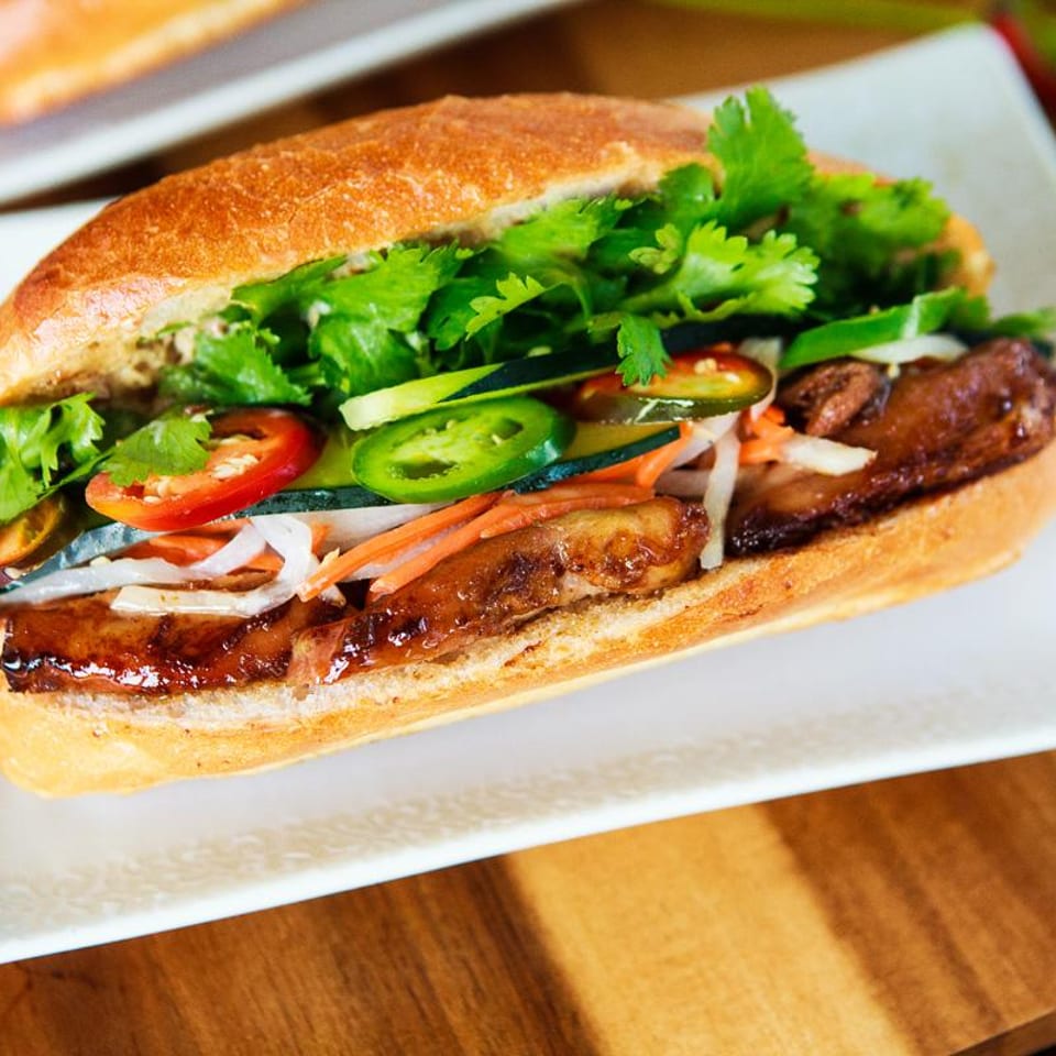 Delicious Banh Mi Sandwiches